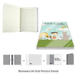 Pintoo (y1018) - "Puzzle Cover, Happiness & Friendship" - 329 brikker puslespil