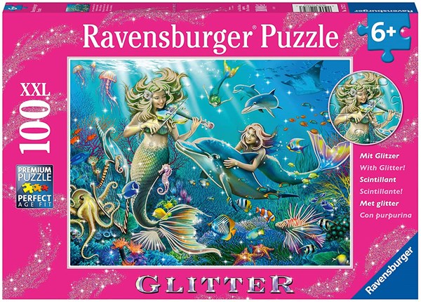 Ravensburger (12872) - "Disney Princess" - 100 brikker puslespil