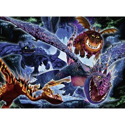 Ravensburger (13710) - "Dragon" - 100 brikker puslespil
