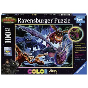 Ravensburger (13710) - "Dragon" - 100 brikker puslespil