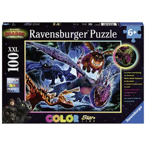 Ravensburger (13710) - "Dragon" - 100 brikker puslespil