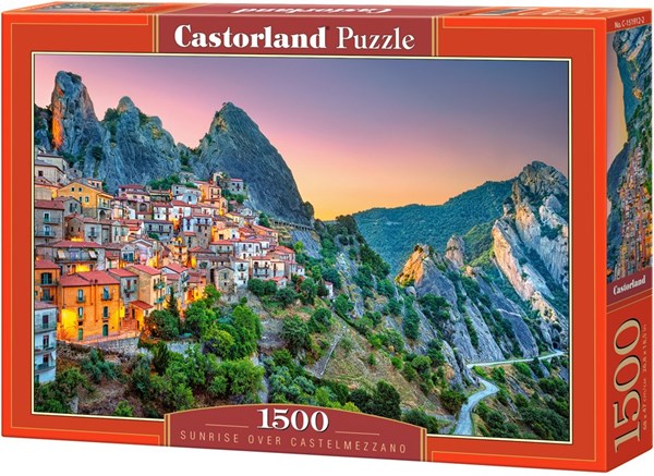 Castorland (151912) - "Sunrise over Castelmezzano" - 1500 brikker puslespil