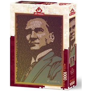 Art Puzzle (5170) - "Atatürk et Conference" - 1000 brikker puslespil