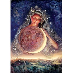 Art Puzzle (5011) - Josephine Wall: "Moon Goddess" - 1000 brikker puslespil