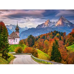 Castorland (C-200795) - "Rian Alps, Germany" - 2000 brikker puslespil