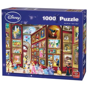 King International (55903) - "Disney Gallery" - 1000 brikker puslespil