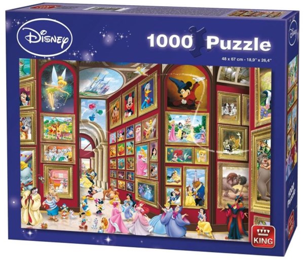King International (55903) - "Disney Gallery" - 1000 brikker puslespil