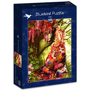 Bluebird Puzzle (70426) - Nene Thomas: "Silk" - 1000 brikker puslespil
