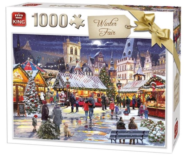 King International (55946) - "Winter Fair" - 1000 brikker puslespil