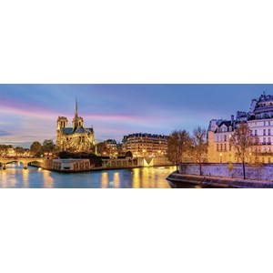 Nathan (87577) - "Paris, France" - 1000 brikker puslespil