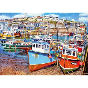 Gibsons (G6220) - "Mevagissey Harbour" - 1000 brikker puslespil