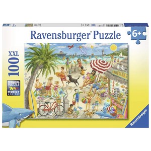 Ravensburger (10842) - "Sunshine at Shelly's" - 100 brikker puslespil