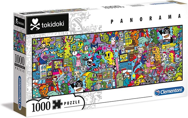 Clementoni (39568) - "Tokidoki" - 1000 brikker puslespil