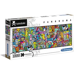 Clementoni (39568) - "Tokidoki" - 1000 brikker puslespil