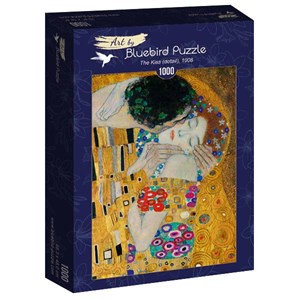Bluebird Puzzle (60079) - Gustav Klimt: "The Kiss, 1908" - 1000 brikker puslespil