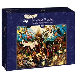 Bluebird Puzzle (60032) - Pieter Brueghel the Elder: "The Fall of the Rebel Angels, 1562" - 1000 brikker puslespil