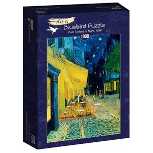 Bluebird Puzzle (60005) - Vincent van Gogh: "Café Terrace at Night, 1888" - 1000 brikker puslespil