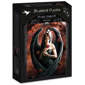 Bluebird Puzzle (70437) - Anne Stokes: "Angel Rose" - 1000 brikker puslespil