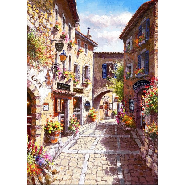 Bluebird Puzzle (70056) - Sam Park: "Eze Village" - 1000 brikker puslespil