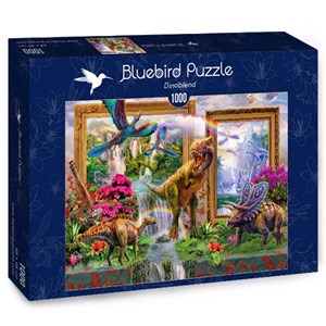 Bluebird Puzzle (70139) - Jan Patrik Krasny: "Dinoblend" - 1000 brikker puslespil