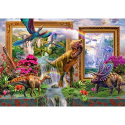 Bluebird Puzzle (70139) - Jan Patrik Krasny: "Dinoblend" - 1000 brikker puslespil