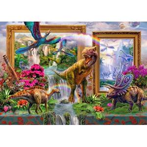 Bluebird Puzzle (70139) - Jan Patrik Krasny: "Dinoblend" - 1000 brikker puslespil