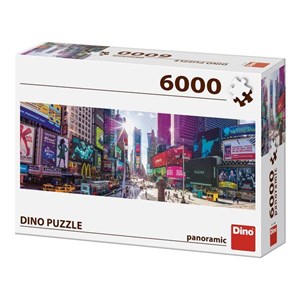 Dino (56509) - "Times Square, New York City" - 6000 brikker puslespil