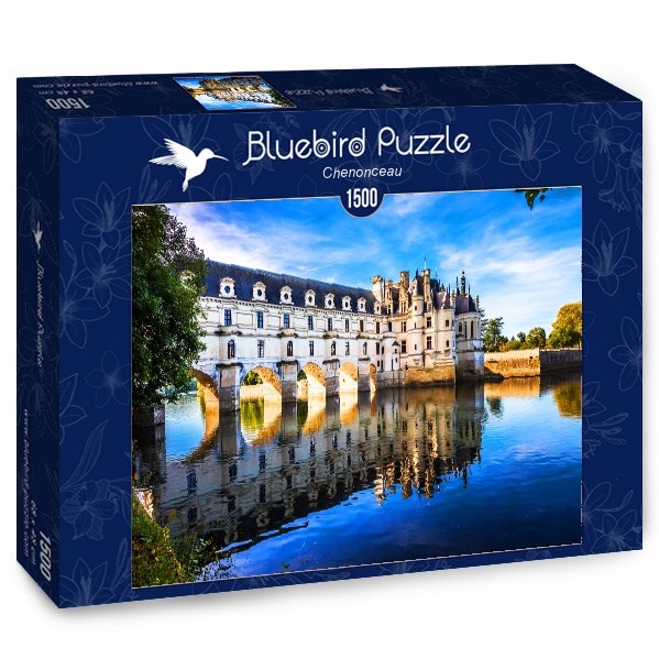 Bluebird Puzzle (70272) - "Chenonceau" - 1500 brikker puslespil