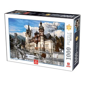 Deico (76038) - "Peles Castle" - 1000 brikker puslespil