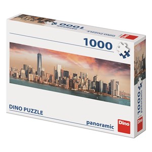 Dino (54545) - "Manhattan" - 1000 brikker puslespil