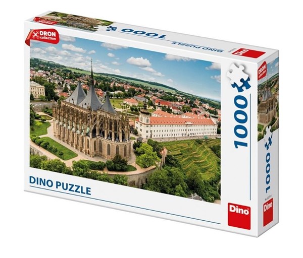 Dino (53270) - "Kutná Hora, Czech Republic" - 1000 brikker puslespil