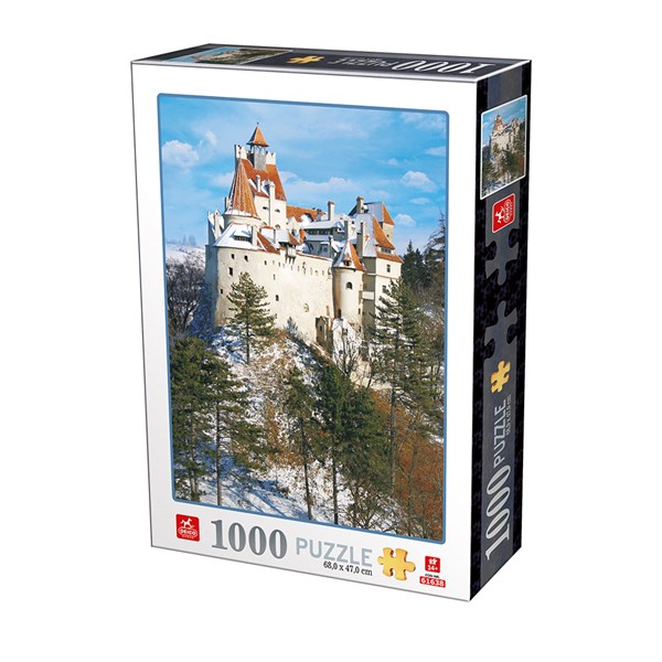 Deico (61638) - "Bran Castle" - 1000 brikker puslespil