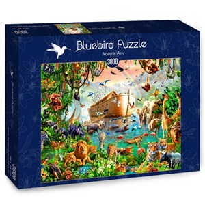 Bluebird Puzzle (70162) - Adrian Chesterman: "Noah's Ark" - 3000 brikker puslespil