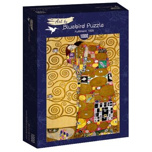 Bluebird Puzzle (60016) - Gustav Klimt: "Fulfilment, 1905" - 1000 brikker puslespil