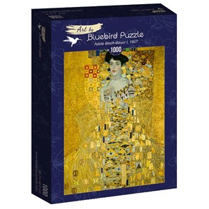 Bluebird Puzzle (60019) - Gustav Klimt: "Adele Bloch-Bauer I, 1907" - 1000 brikker puslespil