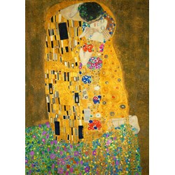 Bluebird Puzzle (60015) - Gustav Klimt: "The Kiss, 1908" - 1000 brikker puslespil