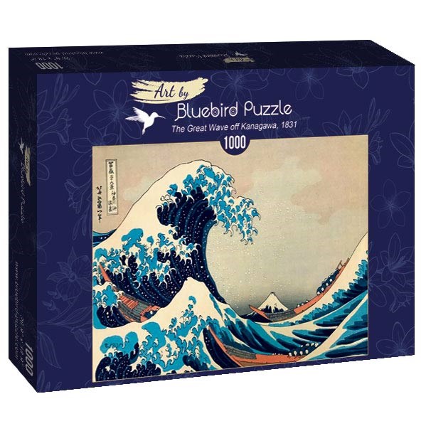Bluebird Puzzle (60045) - Hokusai: "The Great Wave off Kanagawa, 1831" - 1000 brikker puslespil
