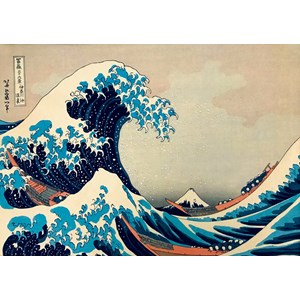 Bluebird Puzzle (60045) - Hokusai: "The Great Wave off Kanagawa, 1831" - 1000 brikker puslespil