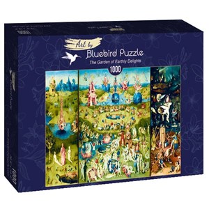 Bluebird Puzzle (60059) - Hieronymus Bosch: "The Garden of Earthly Delights" - 1000 brikker puslespil