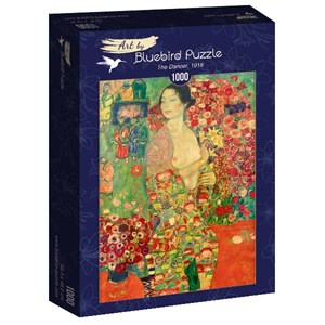 Bluebird Puzzle (60037) - Gustav Klimt: "The Dancer, 1918" - 1000 brikker puslespil