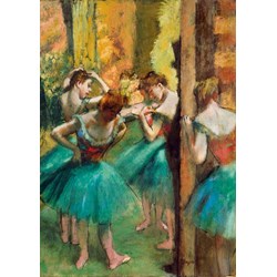 Bluebird Puzzle (60047) - Edgar Degas: "Dancers, Pink and Green, 1890" - 1000 brikker puslespil