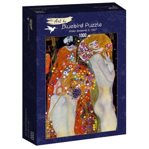 Bluebird Puzzle (60052) - Gustav Klimt: "Water Serpents II, 1907" - 1000 brikker puslespil