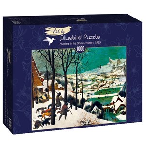 Bluebird Puzzle (60029) - Pieter Brueghel the Elder: "Hunters in the Snow (Winter), 1565" - 1000 brikker puslespil
