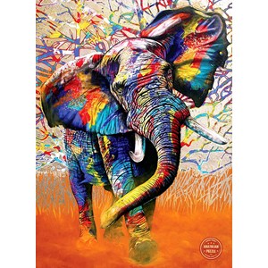 Anatolian (1054) - "African Colours" - 1000 brikker puslespil