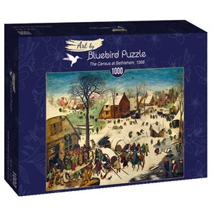 Bluebird Puzzle (60026) - Pieter Brueghel the Elder: "The Census at Bethlehem, 1566" - 1000 brikker puslespil