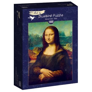 Bluebird Puzzle (60008) - Leonardo Da Vinci: "Mona Lisa, 1503" - 1000 brikker puslespil