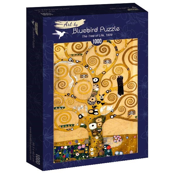 Bluebird Puzzle (60018) - Gustav Klimt: "The Tree of Life, 1909" - 1000 brikker puslespil