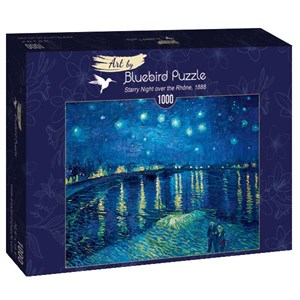 Bluebird Puzzle (60002) - Vincent van Gogh: "Starry Night over the Rhône, 1888" - 1000 brikker puslespil