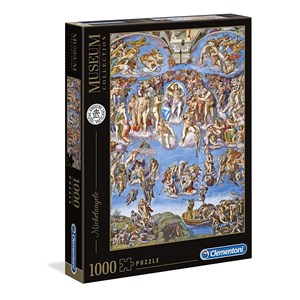 Clementoni (39497) - Michelangelo: "The last Judgement" - 1000 brikker puslespil