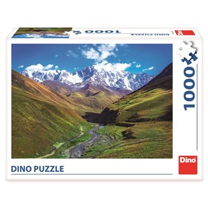 Dino (53284) - "Mountain Shkhara" - 1000 brikker puslespil